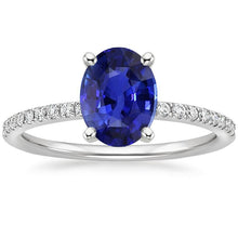 Afbeelding in Gallery-weergave laden, echte round diamant 4.50karaat ring vooraanzicht