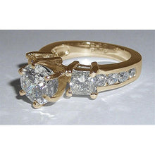 Afbeelding in Gallery-weergave laden, Vrouwen diamanten verlovingsring 4,51 ct. Witgouden sieraden - harrychadent.nl