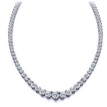 Afbeelding in Gallery-weergave laden, Witgouden 14K natuurlijke briljant geslepen ketting van 16.00 karaat diamanten - harrychadent.nl