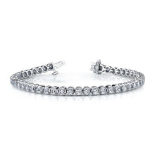 Afbeelding in Gallery-weergave laden, Witgouden 14K sprankelende diamanten tennisarmband 7,20 karaat - harrychadent.nl