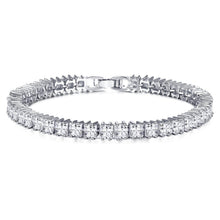 Afbeelding in Gallery-weergave laden, Witgouden 14K tandenset 18,90 ct. Tennisarmband met sprankelende diamanten - harrychadent.nl