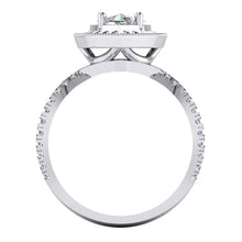 Afbeelding in Gallery-weergave laden, Witgouden Marquise Diamond Halo-verlovingsring 4,50 karaat Nieuw - harrychadent.nl