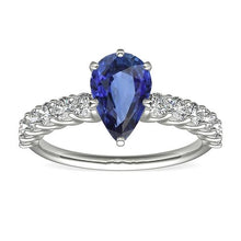 Afbeelding in Gallery-weergave laden, echte round diamant 2karaat ring vooraanzicht