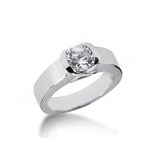 Afbeelding in Gallery-weergave laden, diamant Solitaire verlovingsring 1.51 karaat witgoud 14K - harrychadent.nl