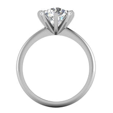 Afbeelding in Gallery-weergave laden, diamanten solitaire ring oude mijn Geslepen 2 karaat klassiek witgoud 14K - harrychadent.nl