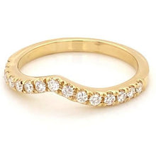 Afbeelding in Gallery-weergave laden, diamanten trouwring 1 karaat griffenzetting vrouwen fijne sieraden - harrychadent.nl
