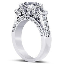 Afbeelding in Gallery-weergave laden, echte princess diamant 1.50karaat ring close-up detail