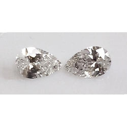 0,80 karaat peervormige losse natuurlijke, uit de aarde gewonnen diamanten I VS1