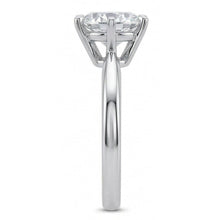 Afbeelding in Gallery-weergave laden, echte round diamant 1.40karaat ring op wit
