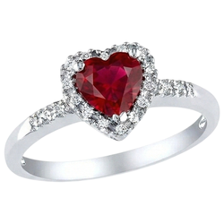 Echte Robijn Ring 1.50 Karaat