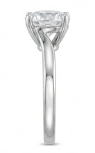 Afbeelding in Gallery-weergave laden, 1 Karaat Ronde Geslepen Solitaire Echt Diamanten Trouwdame Ring 4 Tanden
