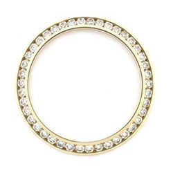 Echte Diamant Bezel voor Rolex Datejust 26mm Dames Horloge 1,50 karaat – 14K Geelgoud