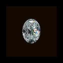 1 Karaat E VVS1 Natuurlijke, uit de aarde gedolven diamant – Los, ovaal geslepen