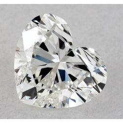 1 karaat hartvormige natuurlijke, uit de aarde gewonnen, losse diamant E VVS1, zeer goede slijpvorm.