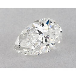 Losse natuurlijke, uit de aarde gedolven diamant – 1 karaat, peervormig, E VVS1, zeer goede slijpkwaliteit