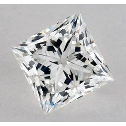 1 karaat prinsesdiamant, natuurlijke diamant uit de aarde, losse diamant, E VVS1, uitstekende slijpvorm.