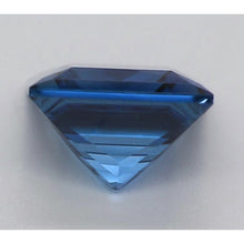 Afbeelding in Gallery-weergave laden, 1,5 karaat blauwe princess diamant, natuurlijk, los, uitstekende slijping
