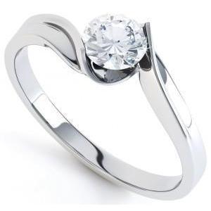 1.50 Ct Briljant Geslepen Solitaire Echt Diamanten Trouwring