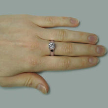 Afbeelding in Gallery-weergave laden, 1.50 Karaat Ronde Briljante Echt Diamanten Solitaire Ring Rosé Goud
