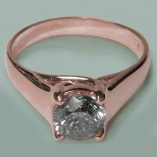 Afbeelding in Gallery-weergave laden, 1.50 Karaat Ronde Briljante Echt Diamanten Solitaire Ring Rosé Goud

