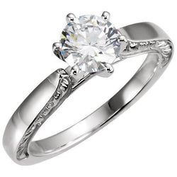 1.50 Karaat Ronde Briljante Echt Diamanten Solitaire Ring