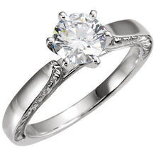 Afbeelding in Gallery-weergave laden, 1.50 Karaat Ronde Briljante Echt Diamanten Solitaire Ring
