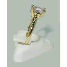 Afbeelding in Gallery-weergave laden, 1.51 Karaat Ovale Echt Diamanten Solitaire Ring Geel Goud 14K
