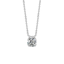 Afbeelding in Gallery-weergave laden, 1.60 Ct F Vs1 Solitaire Ronde Geslepen Echt Diamanten Hanger Ketting
