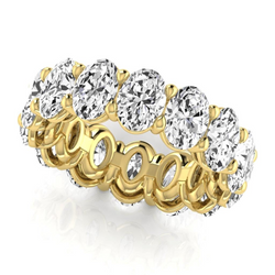 Luxe Briljant Eternity Band – 10,50 karaat 14K Geelgoud
