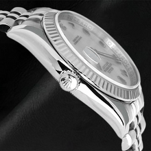 Afbeelding in Gallery-weergave laden, 116234 Rolex Wit Parelmoer Arabisch Wijzerplaat 36mm Horloge
