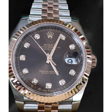 Afbeelding in Gallery-weergave laden, 126331 Rolex Datumjust 41 mm herenhorloge roségoud 18K
