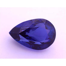 Afbeelding in Gallery-weergave laden, Blauwe Tanzaniet Loose Sapphires Natural 3-karaat Gold – vooraanzicht
