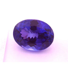 Afbeelding in Gallery-weergave laden, Tanzaniet Loose Sapphires Natural 6-karaat Gold – vooraanzicht
