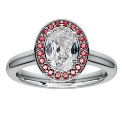 Natuurlijke Diamanten Ring 6.25ct - Witgoud 14K