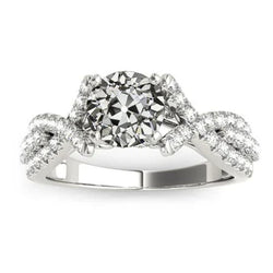 Natuurlijke Diamanten Ring 4.50ct - Witgoud 14K