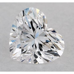 1,5 karaat hartvormige natuurlijke diamant, gewonnen uit de aarde, losse diamant E VVS1, zeer goede slijping