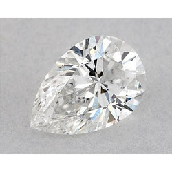 1,5 karaat peervormige natuurlijke, uit de aarde gedolven diamant – los – E VVS1 – zeer goede slijpkwaliteit