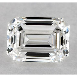 1,75 karaat smaragd, natuurlijke diamant uit de aarde, losse diamant, E VVS1, zeer goede slijping