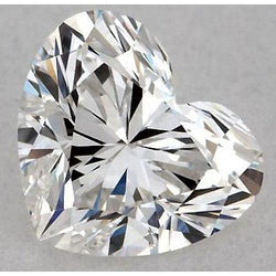 1,75 karaat hartvormige natuurlijke diamant, gewonnen uit de aarde, losse diamant, F VS1, zeer goede slijping.