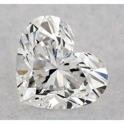 1,75 karaat hartvormige natuurlijke diamant, gewonnen uit de aarde, losse diamant, F VVS1, zeer goede slijping.