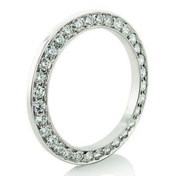 Verfijnd VVS Zuiverheid Diamant Tijdmeter – 3 karaat Stainless
