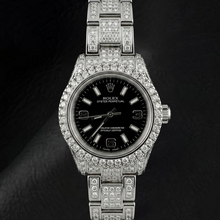 Afbeelding in Gallery-weergave laden, 176200 Rolex Oester Doorlopend ijskoud 26 mm dameshorloge
