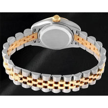 Afbeelding in Gallery-weergave laden, 179173 Lady Rolex Datejust Zwarte Diamant Wijzerplaat Jaar 2012 Verborgen Sluiting
