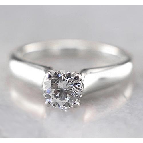 1 Karaat Solitaire Echt Diamanten Verlovingsring Vrouwen Sieraden Nieuw