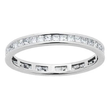 1,14 Karaat Princess Cut Echt Diamonds Eternity Band