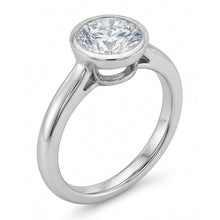Afbeelding in Gallery-weergave laden, 1,20 Ct Ronde Ring Set Echt Diamanten Bruiloft Solitaire Ring Wit Goud 14K
