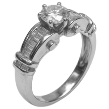 Afbeelding in Gallery-weergave laden, 1,30 Karaat Echt Diamanten Verlovingsring Wit Goud 14K
