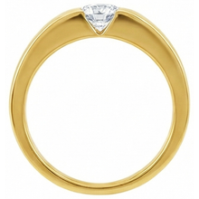 Afbeelding in Gallery-weergave laden, 1,50 Ct. Ronde Echt Diamant Solitaire Verlovingsring Geel Goud Nieuw
