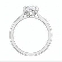 Afbeelding in Gallery-weergave laden, echte round diamant 1.70karaat ring op wit
