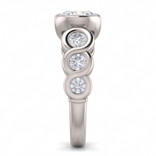 Afbeelding in Gallery-weergave laden, 1,86 Ct. Ronde Briljante Echt Diamanten Trouwdag Ring
